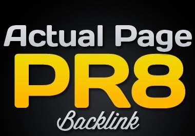 will place your link on my PR8 permanent blogroll sit...