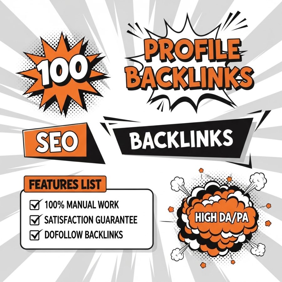 100 50DA+ Profile Links for ranking high