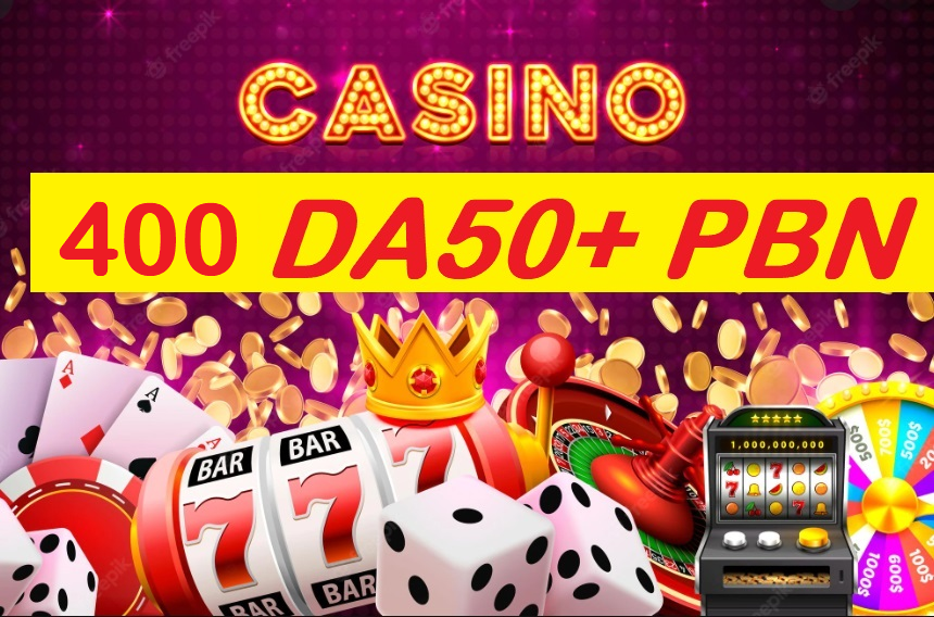 Dominate Ranking with 500 DR & DA70-DA50+ Niche PBN Casino, Gambling, Poker,links