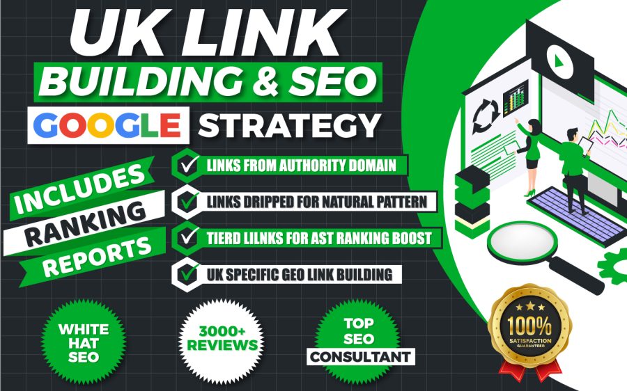 Top Link Building & SEO GOOGLE Ranking Strategy From RANKBUILDER Team