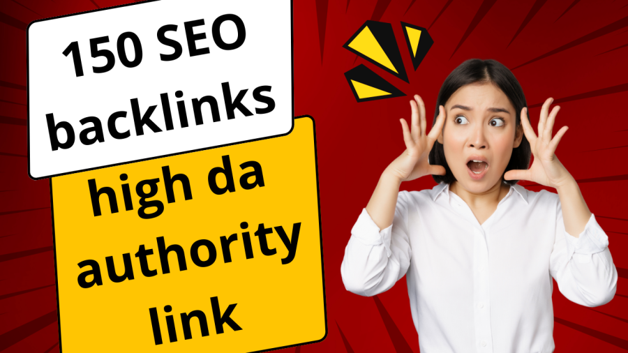 I'll do 150 SEO backlinks high da authority link structure service for google ranking 