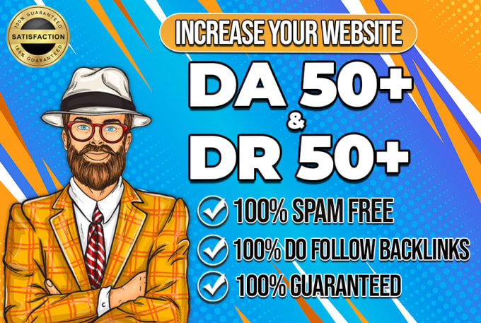 I will increase DR 0-70 fast guaranteed result by high quality SEO backlinks