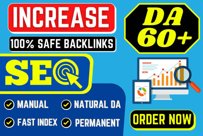 increase domain authority DA 30-40+ and PA 30+ White Hat SEO