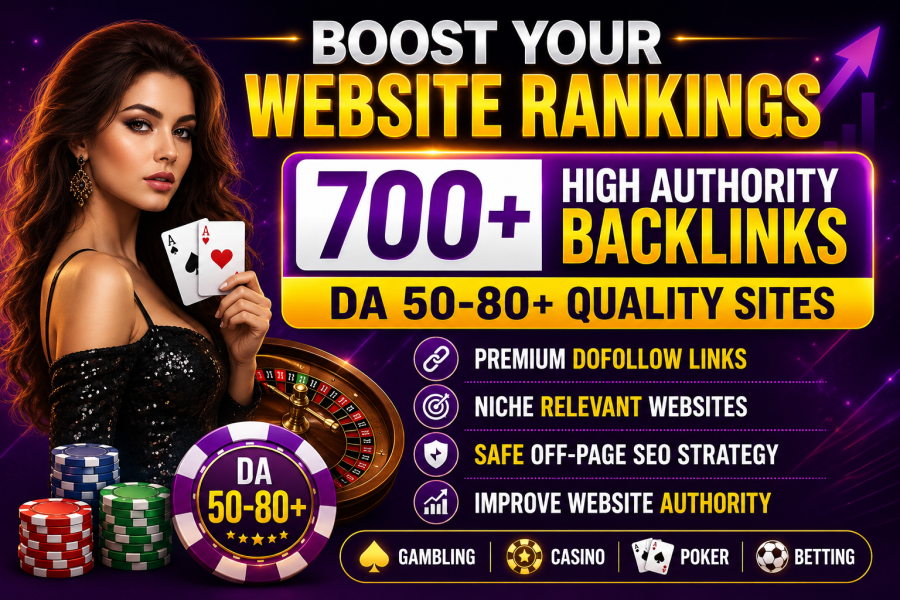 Rank With 700+ Premium PBN Backlinks for Casino, Poker & Betting Sites
