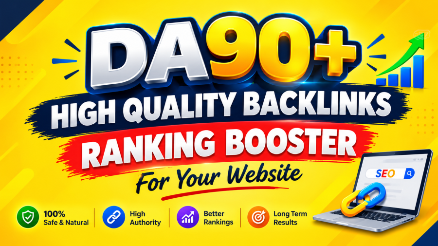 I Will Build 120 Manual High Authority SEO Backlinks from DA 90+ Sites