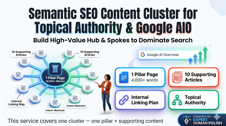 Topical Authority with Semantic Content Clusters for SEO Google AIO and Ai Overviews