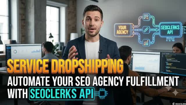 Service Dropshipping: Automate Your SEO Agency Fulfillment: Connect AI to SEOClerks