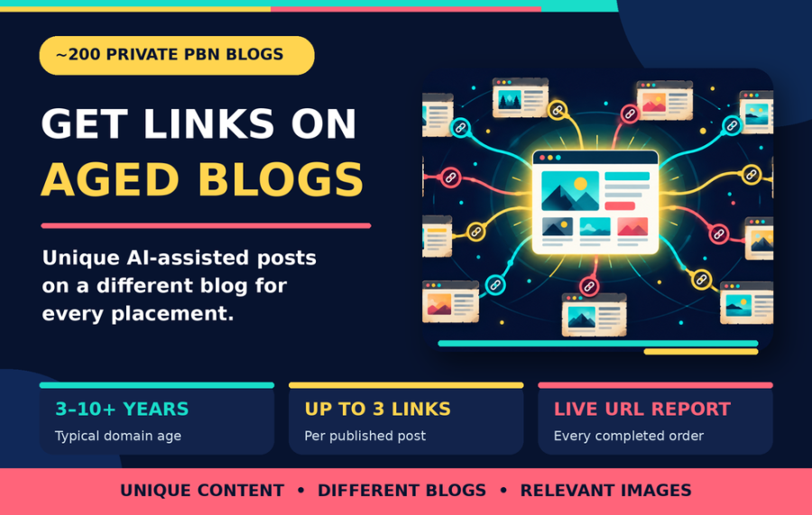Boost Rankings with 50 AI Generated Topical Blog Posts on a 4-10 Year Old Aged PBN