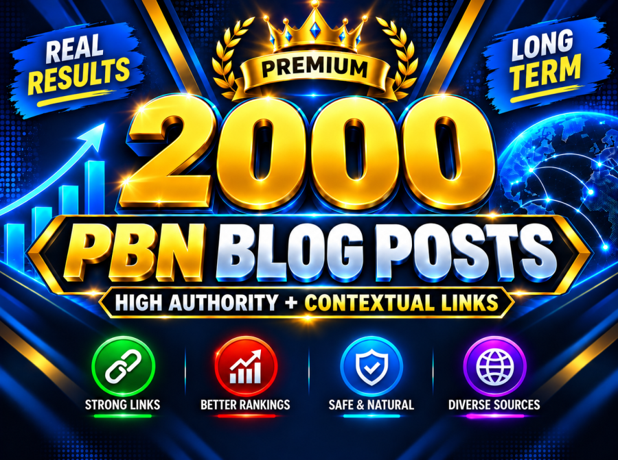 Build Permanent Dofollow 2000 Contextual PBN Backlinks in Unique Articles High DA50+ Low Spam