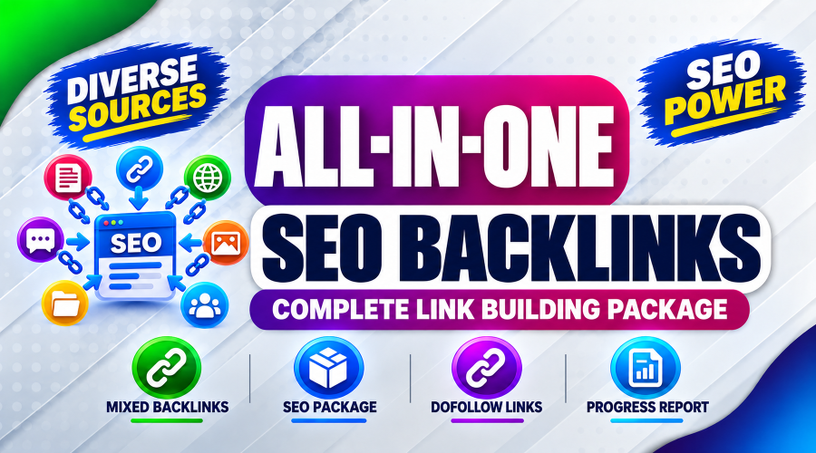 All In One SEO Package Up To 7000 Tier 1 + Tier 2 Backlinks High DA DR 100% Manual