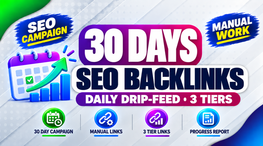 RANK YOUR WEBSITE ON GOOGLE With 30 Day Drip Feed 3 Tier High DA DR Backlinks