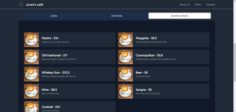 Craft a Stunning Cafe - Restaurant Menu Website with an Intuitive Admin Panel