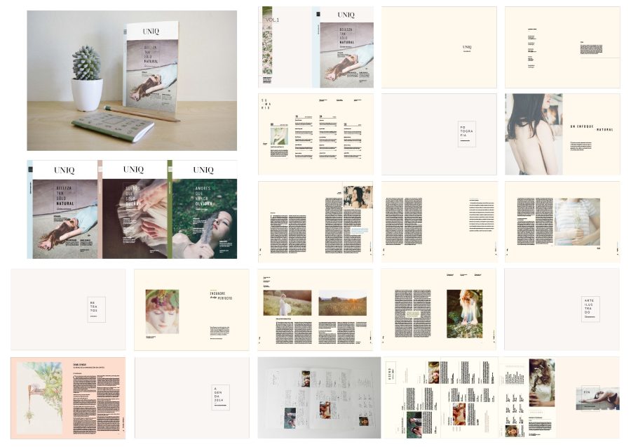 create half, full page magazine ad or full magazine