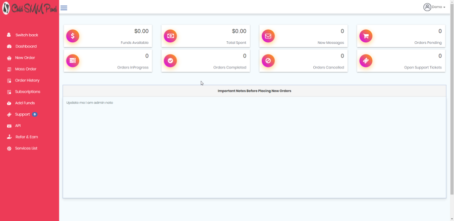 All in One - SMM Reseller Panel Script [SocialDealers]