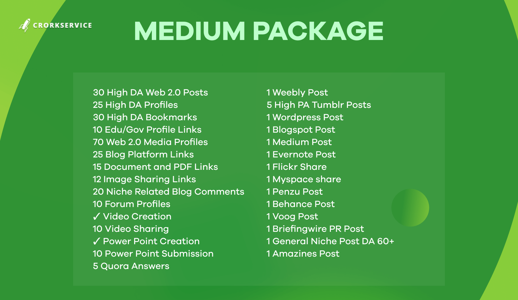 CrorkWheel - All in One Exclusive SEO Package to Get High Quality Backlinks