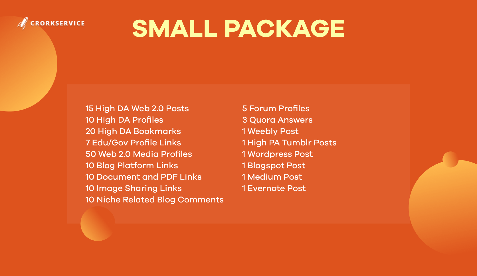 CrorkWheel - All in One Exclusive SEO Package to Get High Quality Backlinks
