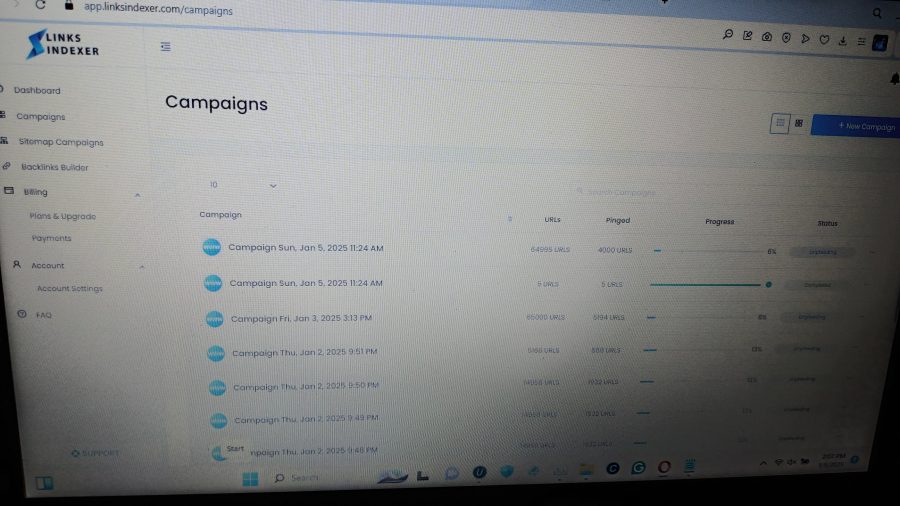 search engine pinging indexication to the world order today get results soon