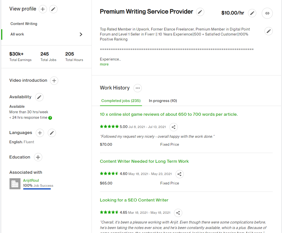 I Will Write 1 Content For Free