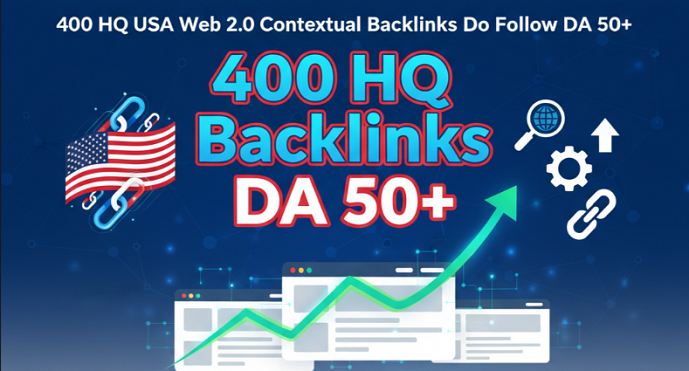 create 400 USA web 2 0 contextual niche related