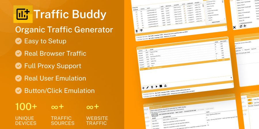 Generate Unlimited Organic Traffic Bot & Google Search CTR Bot