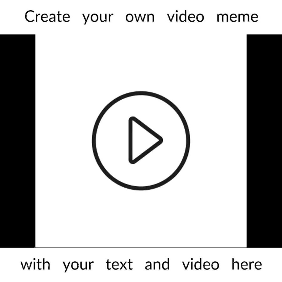 I will create your own custom video meme