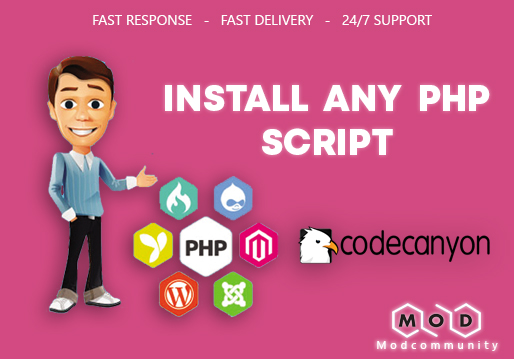 I will install any PHP script On your Shared web hosting, vps, or dedicated server