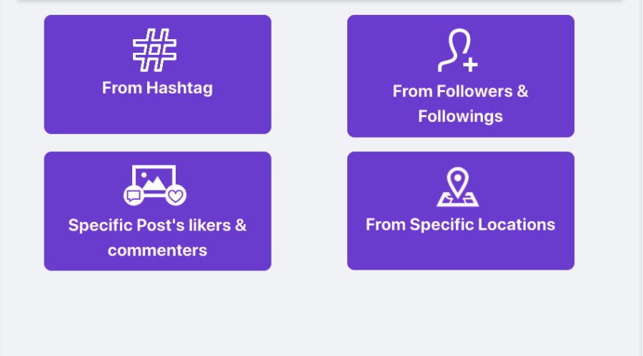 scrape and extract emails from targeted instagram accounts