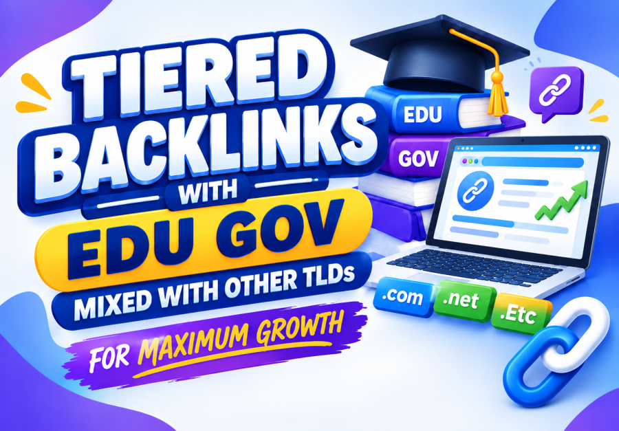 Build Tiered Backlinks With EDU GOV Mixed With Other TLDs for Maximum Growth