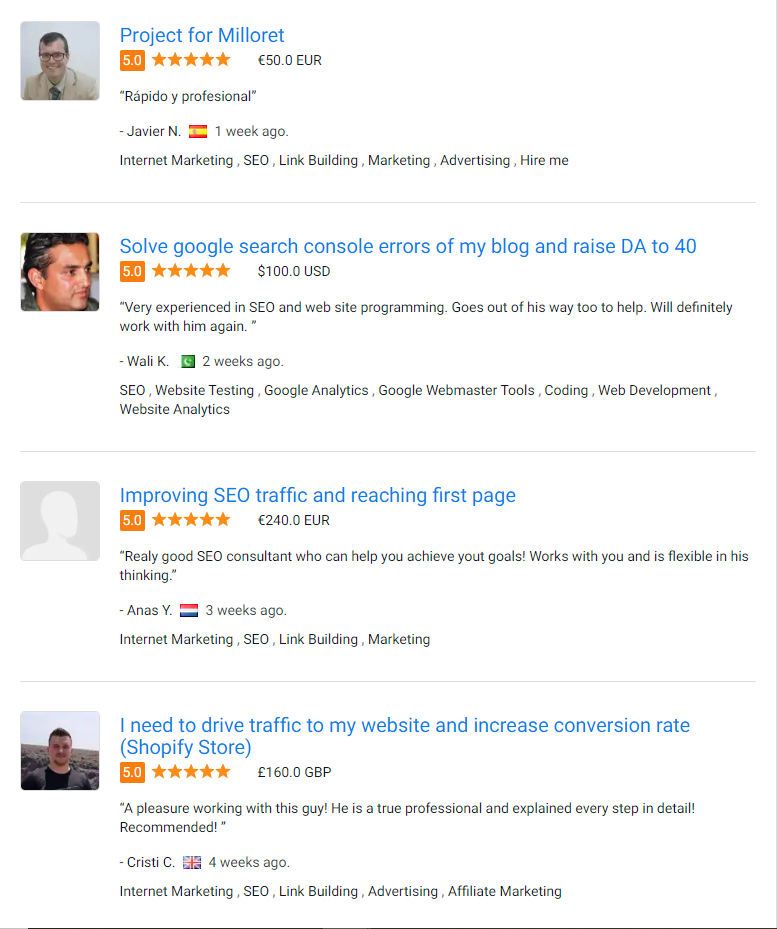 Complete SEO Service - We're Top 3 "SEO services Europe" on Google