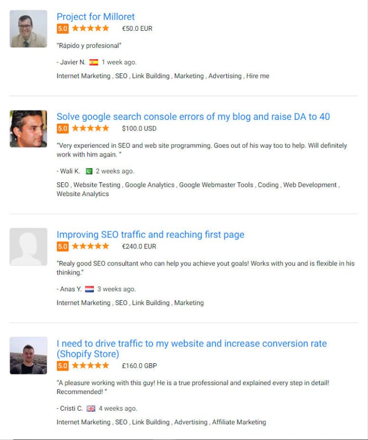 Full SEO boost. Audit, Optimization & Backlinks