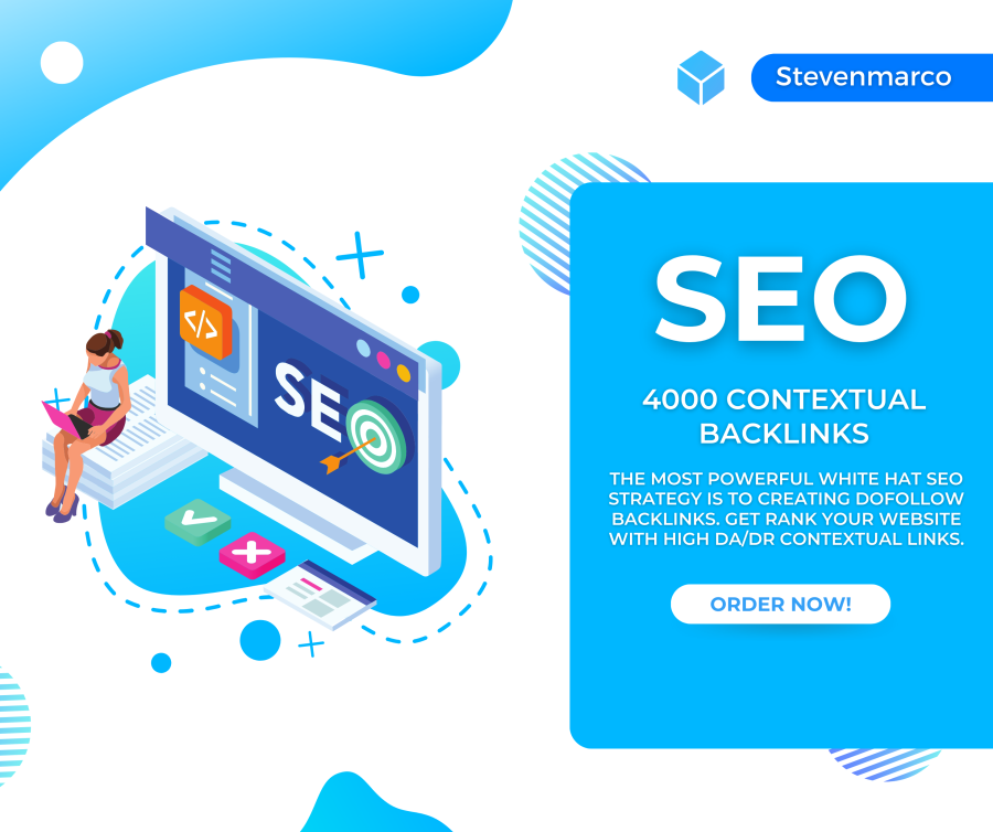 I will do contextual dofollow white hat high da seo backlinks for google ranking