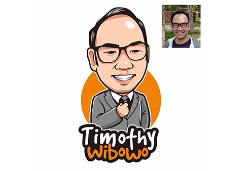 I will make cartoon, logo, mascot, caricature or bobbleheads from your photo