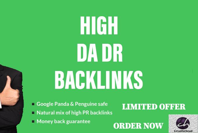 High DA DR Backlinks from top sites