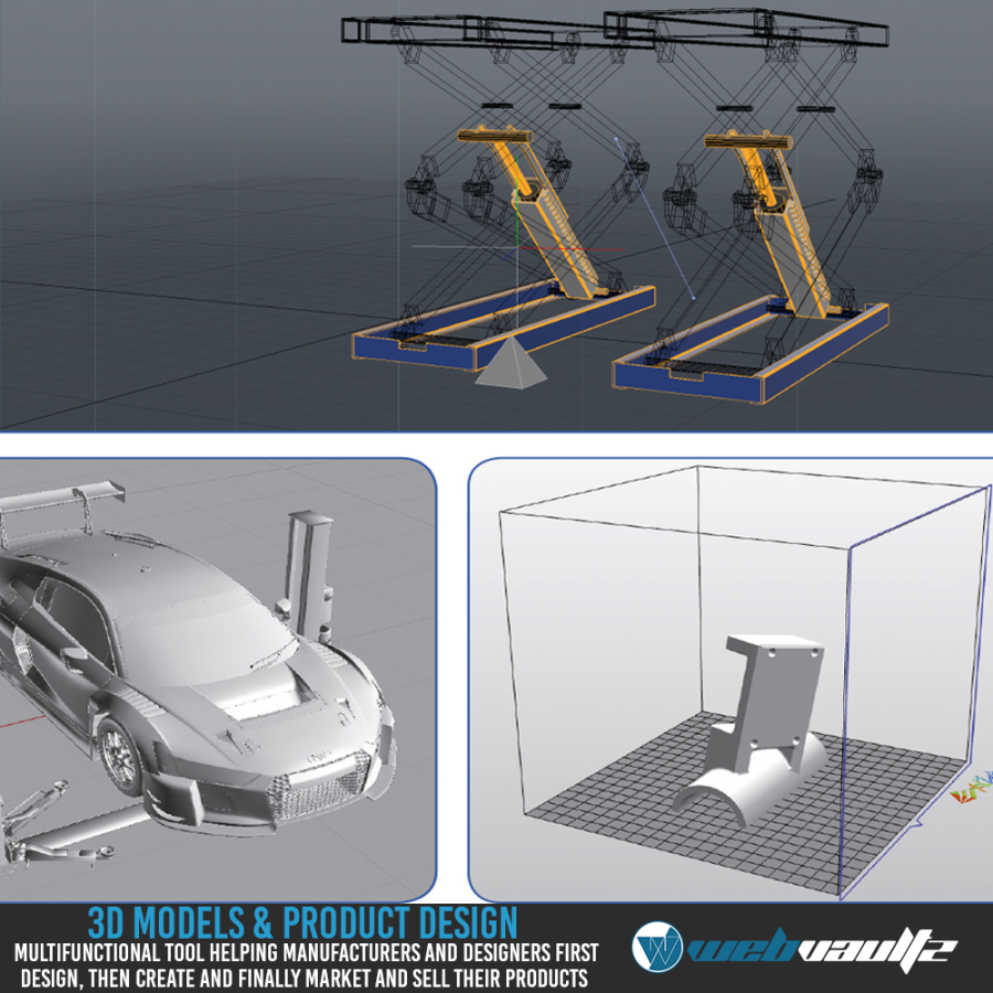 3DsMax Models, AutoCad, Drafting & Product Design for Your Project Needs