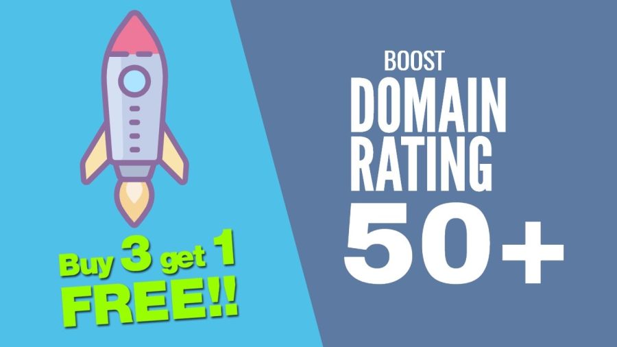 I will increase your domain rating DR 50 plus with seo authority backinks