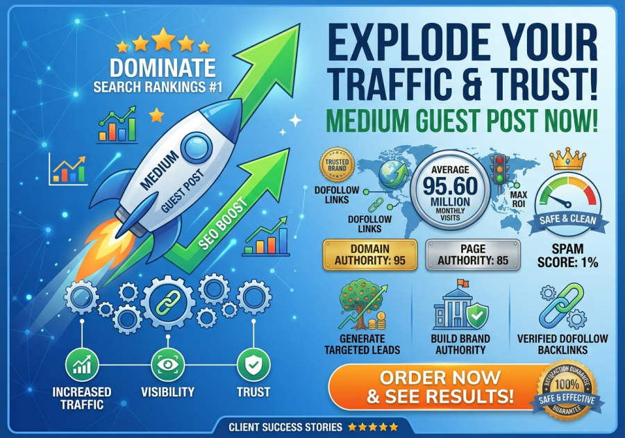 Publish an Article Ai Post Medium DA 95 Permanent Backlinks Natural Indexing Rank in Google