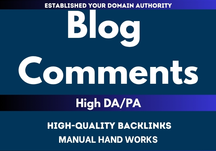 350 High quality site Comments links do follow no follow mix SEO on high da pa