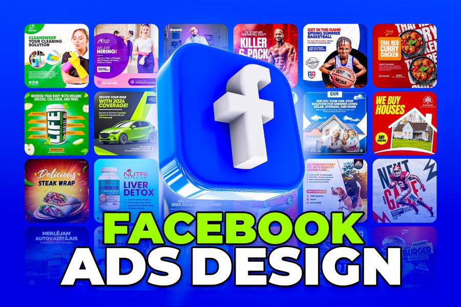 I will 2 design high converting premium ads, design, post, banner
