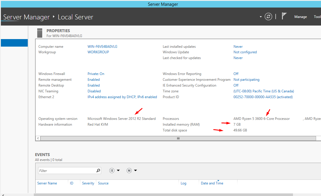 Windows VPS ( Remote Desktop ) 2 Core 4 Go Ram 