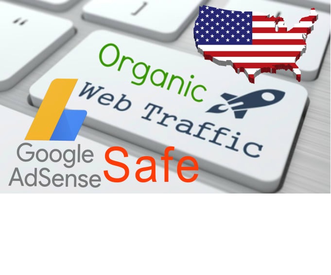 send keyword target organic website traffic from usa,adsense safe