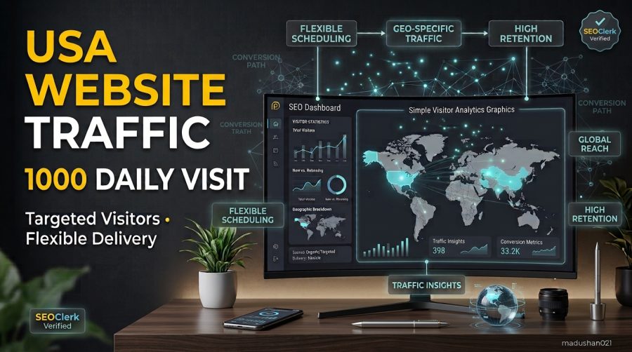 I Will Deliver Targeted USA Website Visitors