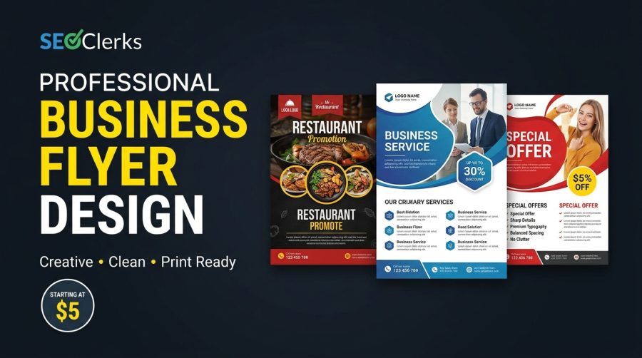 I Will Design a Professional Business Flyer