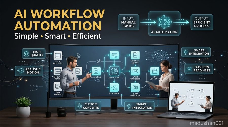 I Will Design a Simple AI Workflow for Your Business