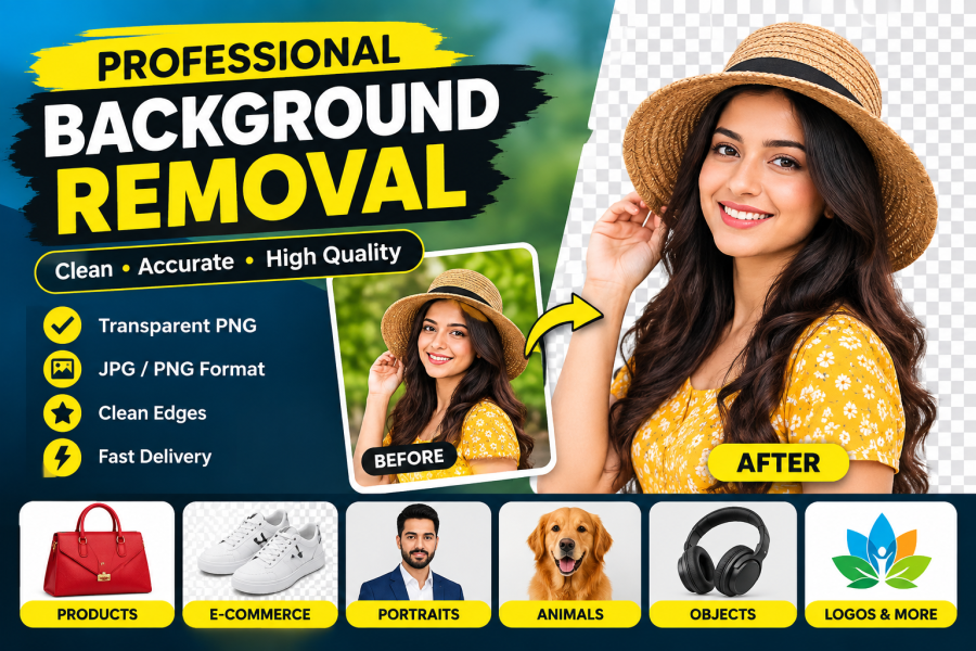 I Will Remove Background From Your Images Professionally
