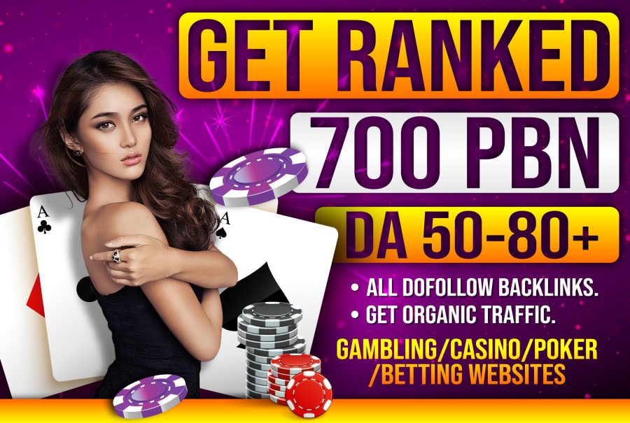 Special 700 PBN DA&DR 50 to 70 Rank your website Casino Poker Judi slots Gambling