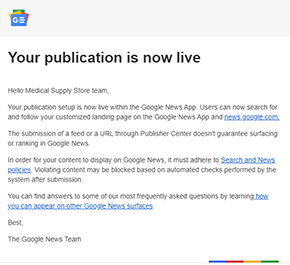 Get a Google News Approved website on your domain
