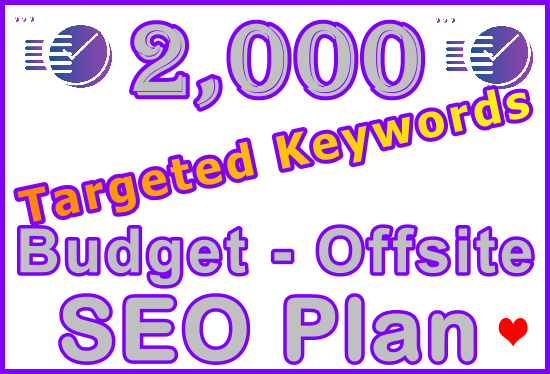 2,000 Longtail Type Keywords Research