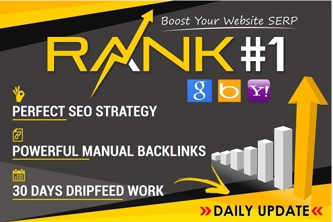 Rank Your Website in Search Engine within 60 Days & Manual SEO Backlinks - [PREMIUM]