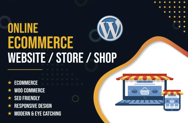 Develop eCommerce website, eCommerce shop, online shop with WordPress