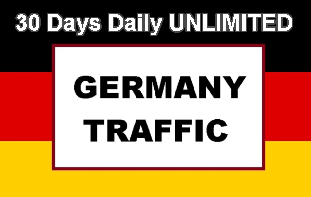 30 Days of Targeted Real Unique Visitors Traffic from Germany for Your Website!